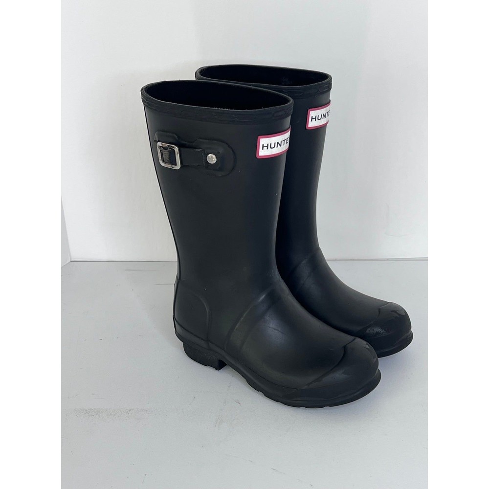 Girls Hunter Black Boots
